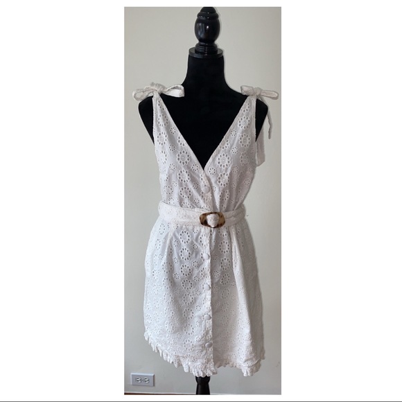 TOPSHOP EMBROIDERED MNI DRESS - Picture 3 of 7